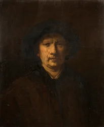 Copia di un autoritratto, XIX secolo